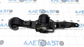Ремень безопасности 2 ряд правый BMW X5 F15 14-18 черный SCHWARZ под 2 ряда