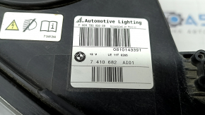 Фара передняя правая в сборе BMW X5 F15 14-18 ксенон с креплениями, песок, царапина