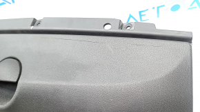 Перчаточный ящик, бардачок Fiat 500 12-19 черный, 2 части, царапины