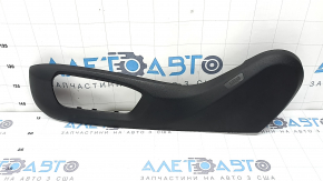 Накладка керуванням сидіння водія BMW X5 F15 14-18 під електро, чорна