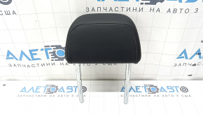 Подголовник 2 ряда левый Audi A4 B8 08-16 кожа черная серая строчка