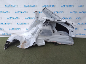 Четверть крыло задняя правая Audi A4 B9 17-24 отпилена, белая, тычки