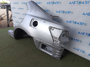 Чверть крило задня ліва Toyota Camry v40 відпиляна, срібло, іржава, вм'ятина