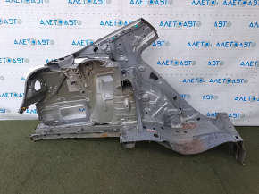 Чверть крило задня ліва Toyota Camry v40 відпиляна, срібло, іржава, вм'ятина
