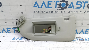 Козирок лівий Volvo XC60 18-26 сірий, без гачка, з підсвічуванням, під чищення