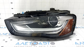 Фара передня ліва в зборі Audi A4 B8 13-16 рест ксенон led, адаптив