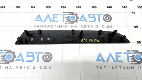Накладка передней панели в торпедо Quattro Audi A4 B8 08-16 алюминий, quattro
