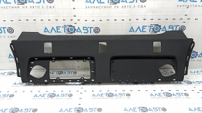 Полка задняя Audi A4 B8 08-14 черная, под шторку, без шторки, отсутствует крепление