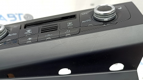 Управление климат-контролем Audi A4 B8 13-16 рест dual zone с подогревом, царапины