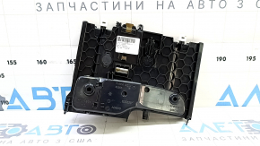 Бокс карман центральной консоли Volvo XC60 18-26 под дерево Linear Lime с хромом