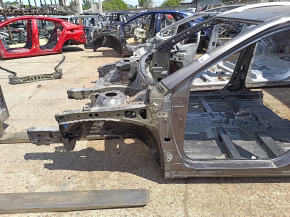 Четверть передняя левая Toyota Camry v55 15-17 usa, на кузове, графит 1H1