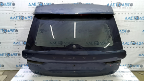 Дверь багажника голая со стеклом Volvo XC60 18-26 с проводкой, тонировка, синий 723, тычка, прижат спойлер