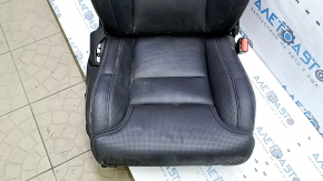Пассажирское сидение Volvo XC60 22-26 с airbag, электрическое, подогрев, вентиляция, кожа черная Nappa с перфорацией и коленным подпором, с блоком управления, под чистку