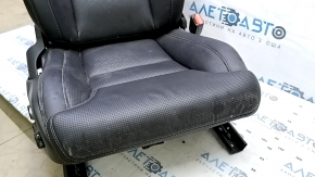 Пассажирское сидение Volvo XC60 22-26 с airbag, электрическое, подогрев, вентиляция, кожа черная Nappa с перфорацией и коленным подпором, с блоком управления, под чистку