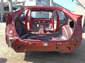 Задня панель Toyota Prius 50 19-22 на кузові червона