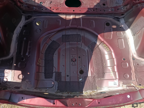 Корито багажника Toyota Prius 50 16-22 FWD червоне, на кузові