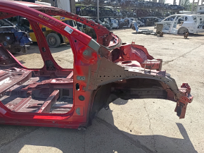 Чверть передня права Toyota Prius 50 16-22 на кузові, червона