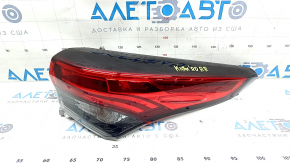 Ліхтар зовнішній крило правий Toyota Highlander 20-23 LED, без кріплення, подряпини