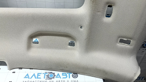 Обшивка потолка Mercedes W167 GLE 350 450 22-26 под люк, бежевая, под химчистку, надломы
