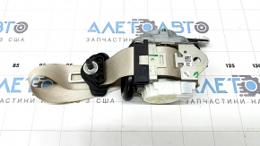 Ремень безопасности задний левый Mercedes W167 GLE 350 450 20-23 с пиропатроном, бежевый, под чистку