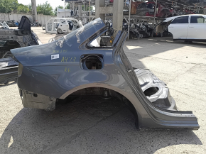 Чверть крило задня права Audi A4 B8 08-16 седан, на кузові, графіт, тички