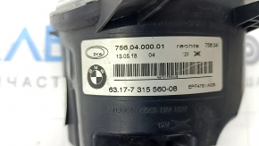 Противотуманная фара птф правая BMW 3 F30 12-18 LED, песок