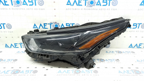 Фара передня ліва Toyota Highlander 21-26 LED+LED DRL темна