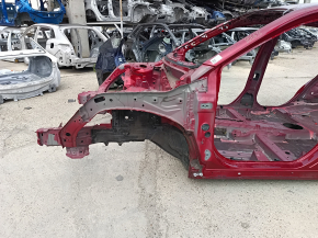Чверть передня ліва Toyota Venza 21-24 червоний, на кузові