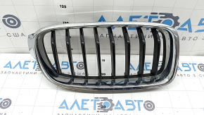 Решітка радіатора grill права BMW 3 F30 4d 12-18 пісок