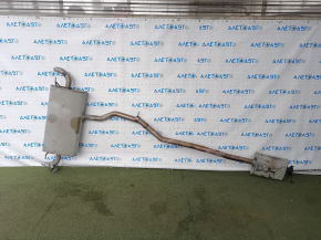Выпускная трасса в сборе с бочкой Volvo XC60 22-26 B5, B6 с заслонкой