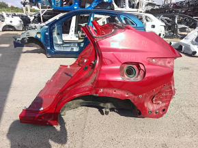 Чверть крило ззаду ліва Lexus NX300 NX300h 18-21 під BSM, на кузові, червона