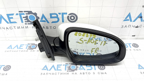Зеркало боковое правое в сборе Kia Sportage 17-22 3 пина, белое