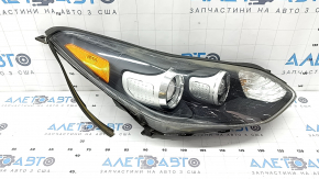 Фара передня права Kia Sportage 17-22 FWD галоген, під полірування, потрісканий лак, відклеївся ущільнювач