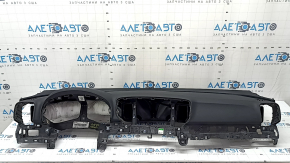 Торпедо передня панель з AIRBAG Kia Sportage 17-22 чорна, LX, під чищення, іржавий піропатрон