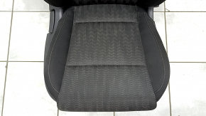 Пассажирское сиденье Kia Sportage 17-22 без airbag, механическое, ткань черная, LX, серая строчка, под химчистку