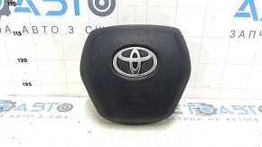 Подушка безпеки airbag в кермо водійська Toyota Camry v70 18-24 чорна, іржавий піропатрон