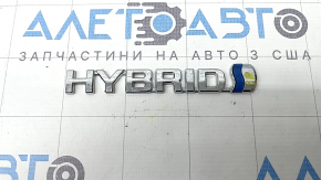 Емблема напис "Hybrid" крила права Toyota Rav4 19-24
