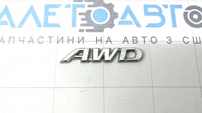 Емблема напис "AWD" двері задня ліва Toyota Rav4 19-24