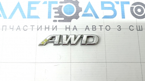 Емблема напис "AWD" двері задня права Toyota Rav4 19-24
