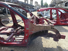 Чверть передня права Toyota Highlander 20-26 2.4T, 3.5 червоний 3T3, на кузові
