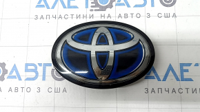 Эмблема переднего бампера Toyota Rav4 19-24 hybrid под радар, песок