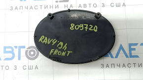 Эмблема переднего бампера Toyota Rav4 19-24 hybrid под радар, песок