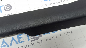 Накладка порога передняя левая Toyota Rav4 19-25 черная, царапины