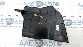 Накладка центральной консоли передняя нижняя правая Toyota Rav4 19-25 черная