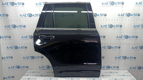 Двері в зборі задні права Volvo XC90 16-26 keyless, тонування, чорний 717, вм'ятина