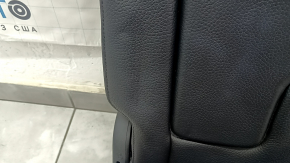 Заднее сидение центральное Volvo XC90 16-25 кожа черная под 3 ряда, с ремнем безопасности, под чистку, примято, сломана защелка