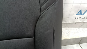 Задний ряд сидений левый 3 ряд Volvo XC90 16-25 кожа черная, царапины на пластике, примято, под чистку