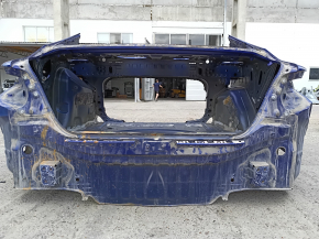 Задняя панель Toyota Camry v70 18-24 на кузове, синий 8W7