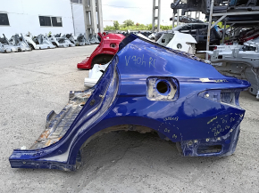 Чверть крило ззаду ліва Toyota Camry v70 18-24 без BSM, на кузові, синій 8W7 роблена