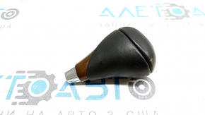Ручка КПП Lexus RX350 RX450h 10-15 кожа темное дерево, затерта кожа